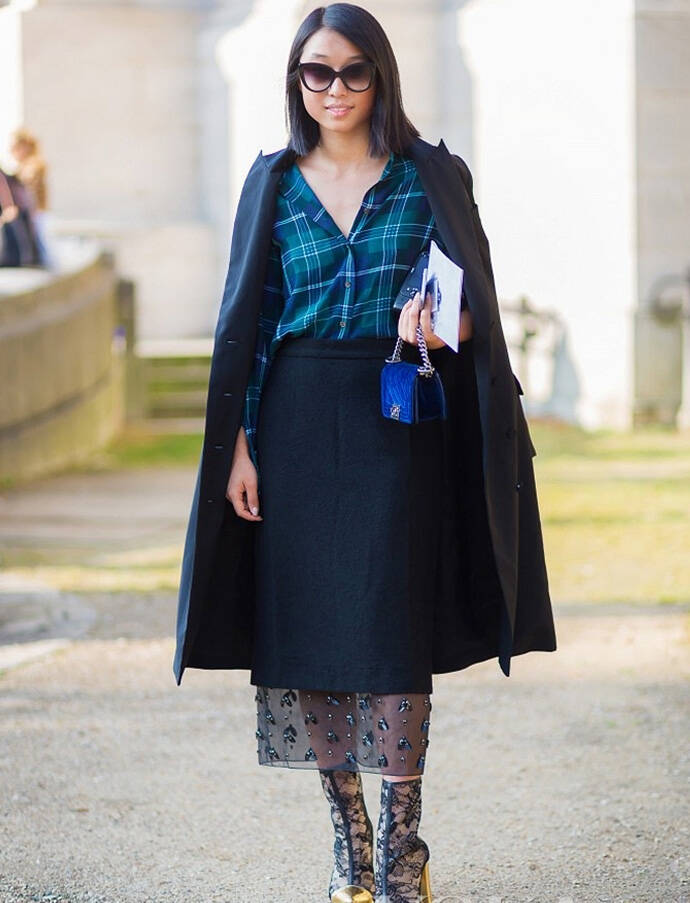 亚裔博主玛格丽特张 时髦态度浑然天成