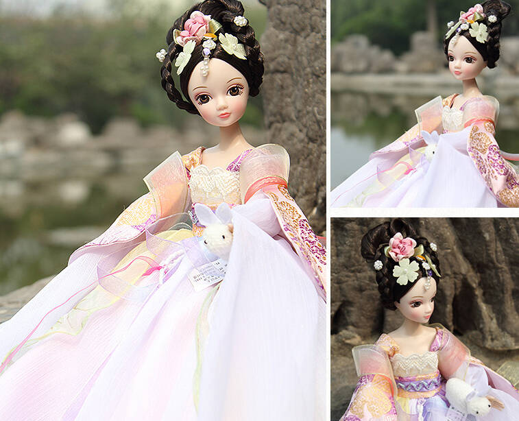 她是中国版的芭比娃娃,古风的她美到让人窒息