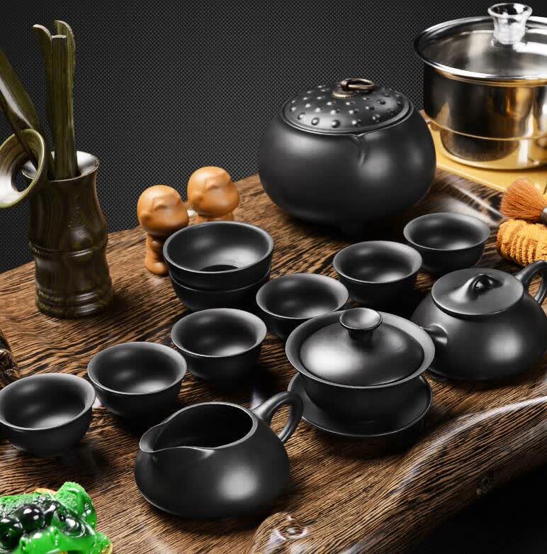 爱茶人士的茶室,这些佛盘茶具套装应配齐