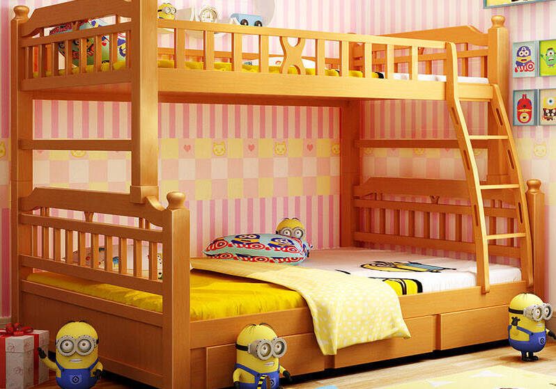 熊孩子和乖宝宝的距离,就差一铺儿童床