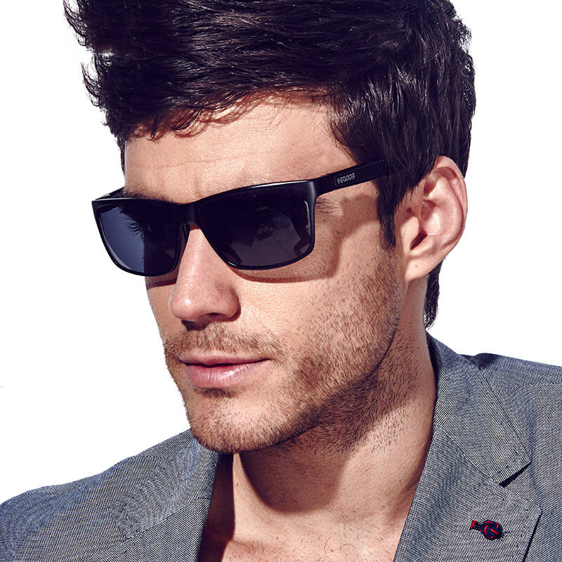 黑框灰片一款极具成熟男士风格的驾驶墨镜