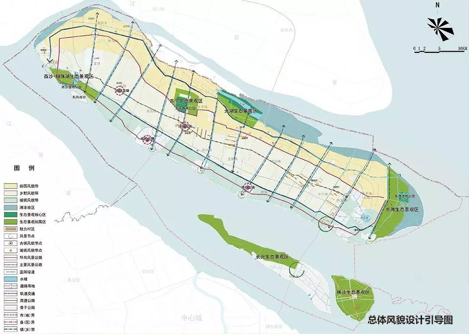 崇明区总体规划公示啦:看看2040年的崇明会变成啥样?
