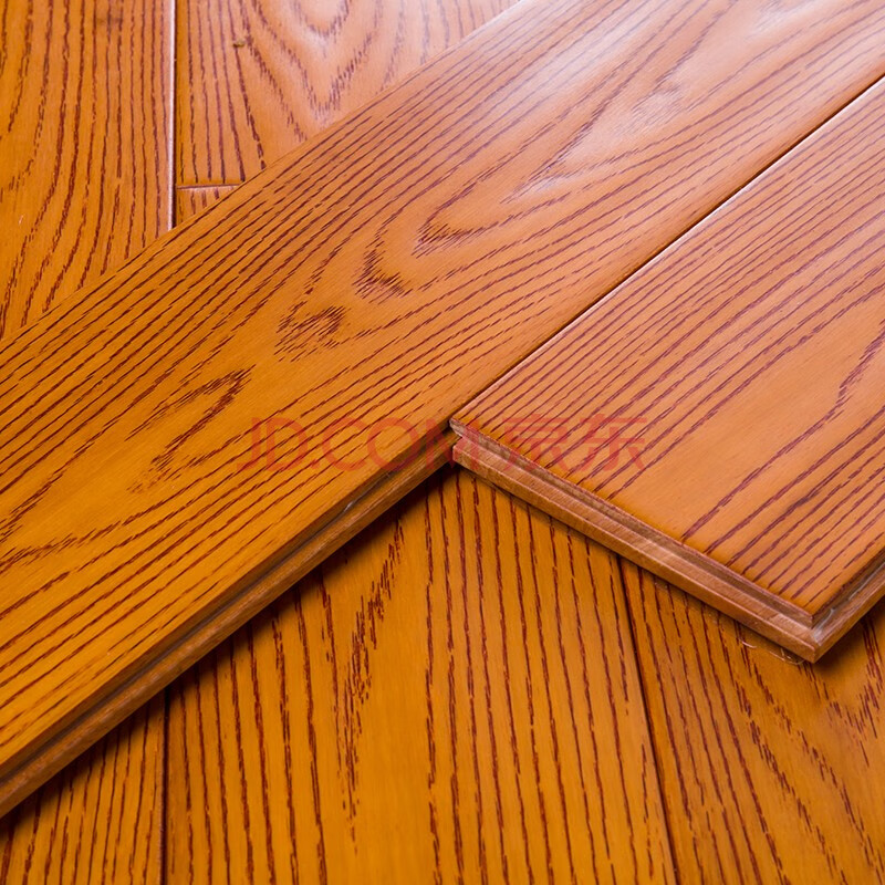 财利居番龙眼纯实木地板原木仿古格丽斯手抓纹进口无醛e0级原木本色