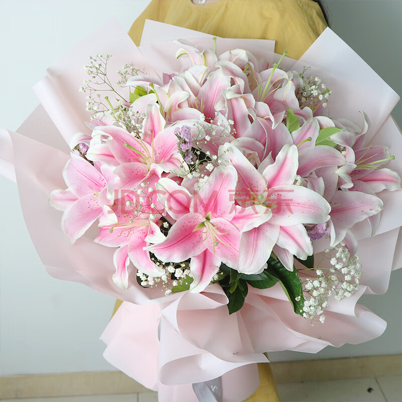 鲜花速递百合花玫瑰花生日礼物鲜花送女生老婆长辈朋友同学老师全国