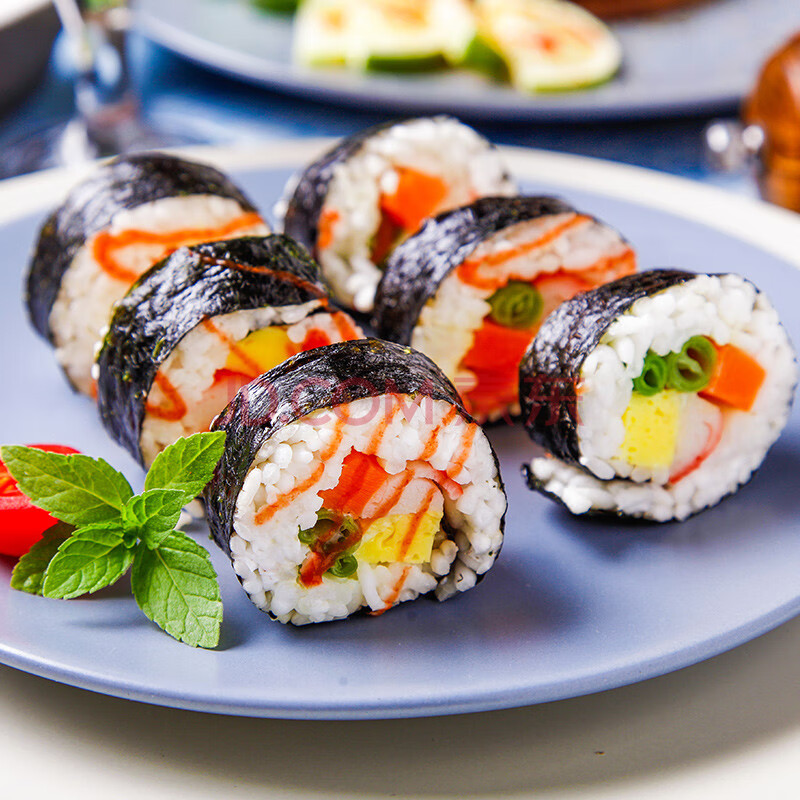 【赶海弟原味手卷寿司海苔】赶海弟 日式原味寿司海苔60g 紫菜包饭套