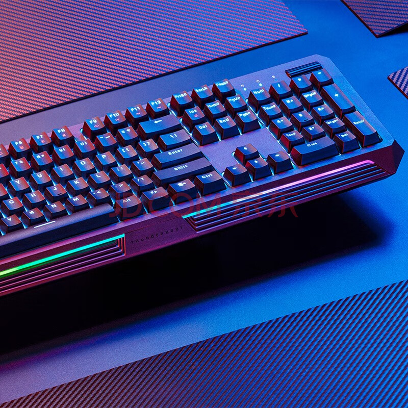 【雷神雷神k30c/b 青轴机械键盘 星际黑】雷神(thunderobot)k30c/b