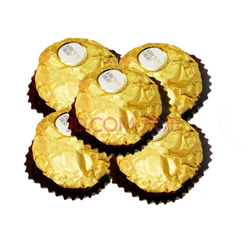 费列罗ferrerorochert3粒费列罗榛果威化巧克力375g一条装