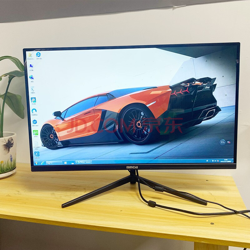 速27英寸 27英寸144hz 2k直面液晶显示器高清面板超薄窄边框屏幕hdmi