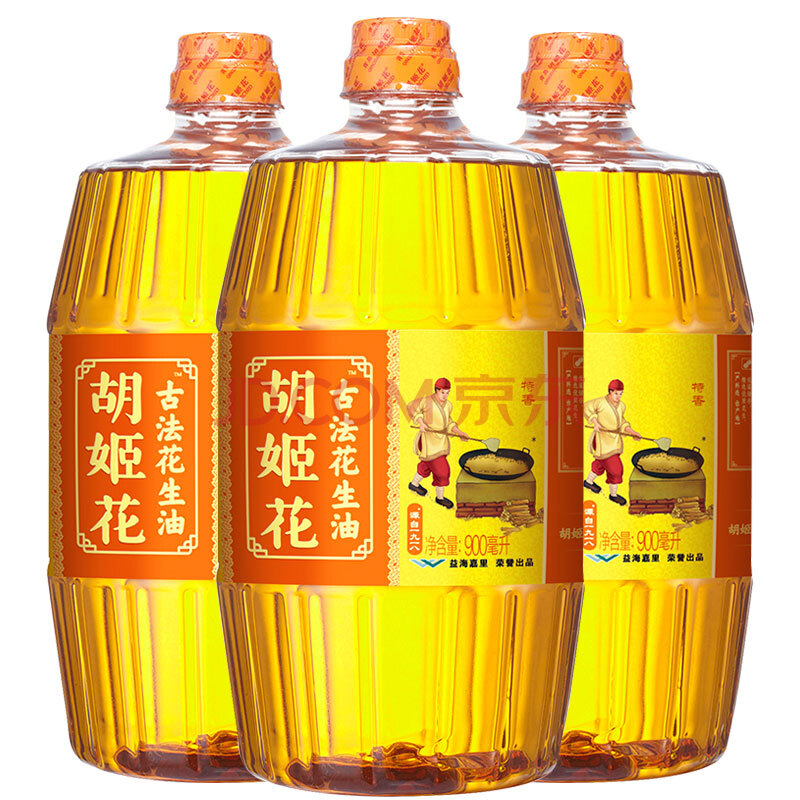 胡姬花古法花生油5l桶原特香型初榨精华家用花生炒菜烹饪食用油