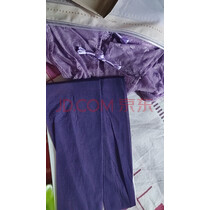 霏慕25新款紫色旗袍蕾丝含胸垫情趣内衣女包臀裙制服诱惑套装战袍6718 实拍图