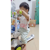 babycare儿童滑板车1-3岁滑行车宝宝溜溜车小孩踏板单脚可坐可滑-辛德白 实拍图