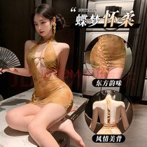 霏慕情趣内衣性感旗袍诱惑夫妻高档纯欲透视刺激约会睡衣制服战袍ZY46 实拍图