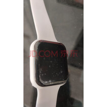 其他品牌高颜值LED手表时尚方形学生科技感超强夜光数字个性运动 白色 实拍图