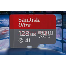 闪迪（SanDisk）128GB TF（MicroSD）内存卡 A1 U1 C10 至尊高速移动版存储卡 读速140MB/s 手机平板游戏机内存卡 实拍图