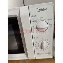 美的（Midea）快捷微波炉 家用小型 360°转盘加热 旋钮操控 易洁内胆2026新款升级（M1-L213B二代） 实拍图