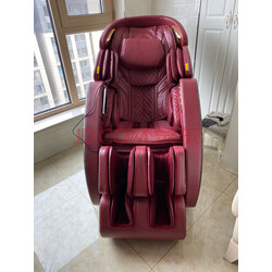 荣泰rotai rt7709按摩椅家用多功能电动太空豪华舱瑜伽椅按摩椅 胭脂