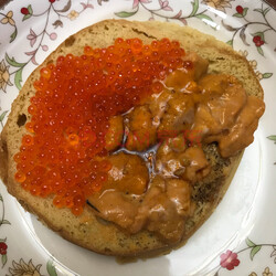 5折 4件⑦折】丹麦虹鳟鱼鱼籽酱(浅腌太平洋鲑鱼卵)鱼子酱50g 1瓶