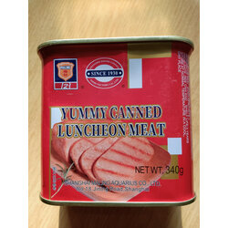 上海梅林 午餐肉罐头 340g*3 泡面火锅搭档 红罐 中华老字号 实拍图