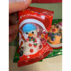 金稻谷(jindaogu)圣诞节礼物创意棉花糖果圣诞老人儿童零食散装500g