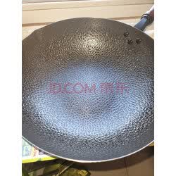 oqo欧克欧铁锅不粘锅无涂层家用炒锅电磁炉燃气灶专用老式炒菜锅 32cm