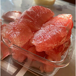 琯溪蜜柚红心柚子红肉蜜柚新鲜水果 带箱约9斤(3-4个)红心大果 实拍图