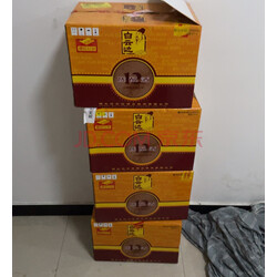 白云边 白酒 十二年陈酿 浓酱兼香型 42度 500ml*6瓶 整箱装(新老包装