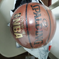 斯伯丁比赛篮球7号篮球室内外pu皮金色经典nba 76-095 实拍图