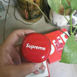 supreme联名真无线蓝牙耳机半入耳式音乐耳机跑步运动耳机通话降噪