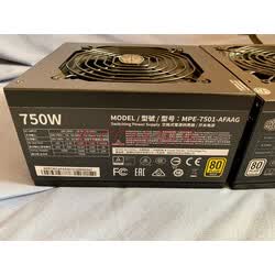 酷冷至尊(coolermaster)额定750w mwe750 v2金牌全模组电源(支持双cpu
