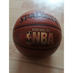 斯伯丁spalding比赛篮球7号篮球室内外pu皮金色经典nba 76-095 实拍图