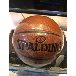 斯伯丁spalding nba比赛篮球室内外兼用耐磨pu材质蓝球 76-167y 实拍