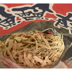 海味零食海鲜特产小吃北海鳕鱼香丝宽条600g鳕鱼丝即食 原味 实拍图
