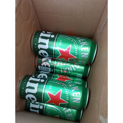 喜力(heineken)啤酒500ml*24听 整箱装 实拍图