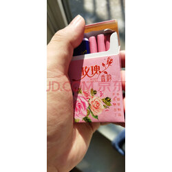 玫瑰【粗支】一条十盒(配爆珠 充电打火机) 实拍图