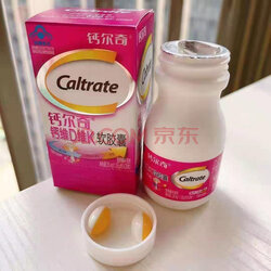 钙尔奇液体钙 维生素d软胶囊 女性日常补钙中老人成人钙片 钙维d维k28