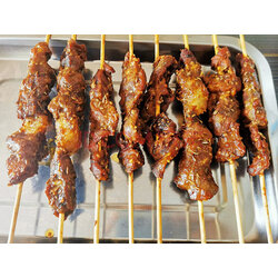 宾西 飘香牛腱子大串400g微波牛肉串烧烤腌制品半成品 国产生鲜 实拍