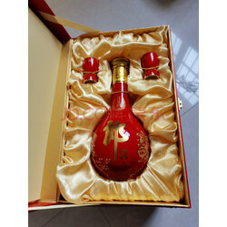 郎酒 红花郎十五(15) 陈酿 53度 500ml 单瓶礼盒装 口感酱香型高度