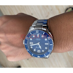 尼维达瑞士手表 绿水鬼男士300m潜水表自动机械夜光手表男绿 蓝黑水鬼