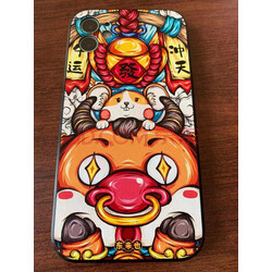 东来也 苹果11手机壳国潮原创iphone 11镜头全包素皮皮质防摔保护套