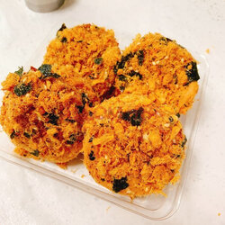 肉松小贝网红海苔脏脏小贝饼爆浆沙拉酱面包蛋糕点小吃零食 海苔味12