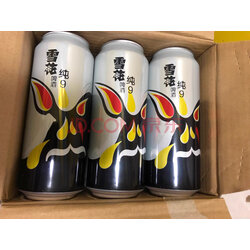 雪花啤酒 9度纯9 500ml*12听 整箱装(snowbeer) 实拍图