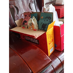 9袋送礼佳品坚果礼盒零食大礼包碧根果巴旦木纸皮核桃夏威夷果 实拍图