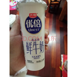 【定期购】光明随心订 新鲜杯优倍200ml 鲜牛奶低温牛奶 杯装早餐奶