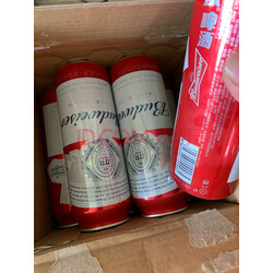 百威(budweiser)淡色拉格啤酒 550ml*15听 整箱装 实拍图