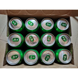 店】heineken/喜力啤酒 罐裝500ml*12罐 鋁罐整箱裝精裝清爽口 實拍圖