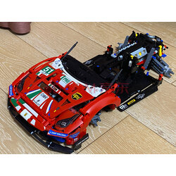 乐高(lego)积木 机械系列 42125 法拉利488gte 18岁  儿童玩具 赛车
