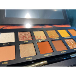 完美日记(perfectdiary)探险家十二色动物眼影盘斑虎盘不飞粉百搭14g