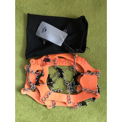 naturehike-nh 户外冰爪防滑鞋套 雪地攀岩装备雪爪登山鞋钉链8齿简易