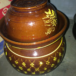 酸菜缸四川泡菜坛子陶瓷景德镇咸菜的罐腌鸡鸭蛋土陶款加厚大小号 装