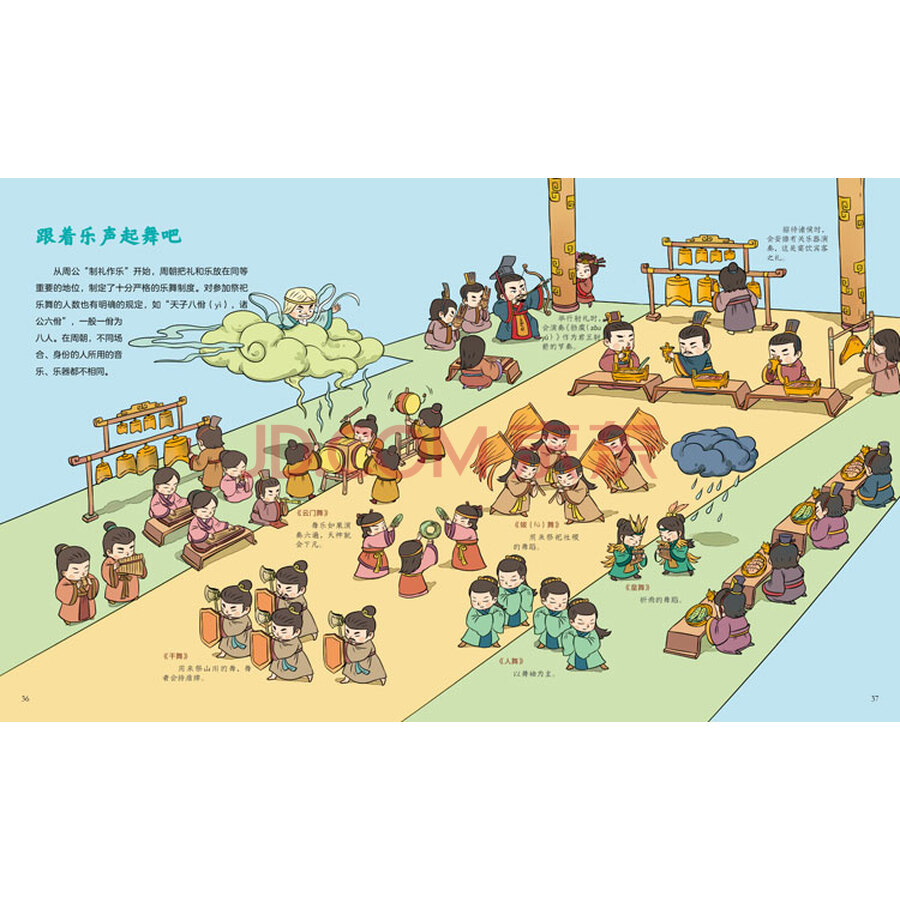 幼儿趣味中国历史绘本 夏商西周